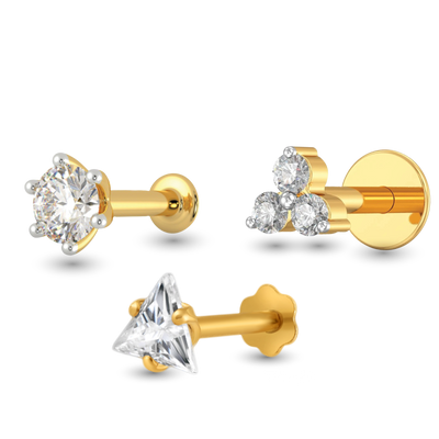 Best Package 1+Triangle +3 Stone (3pc) image 0