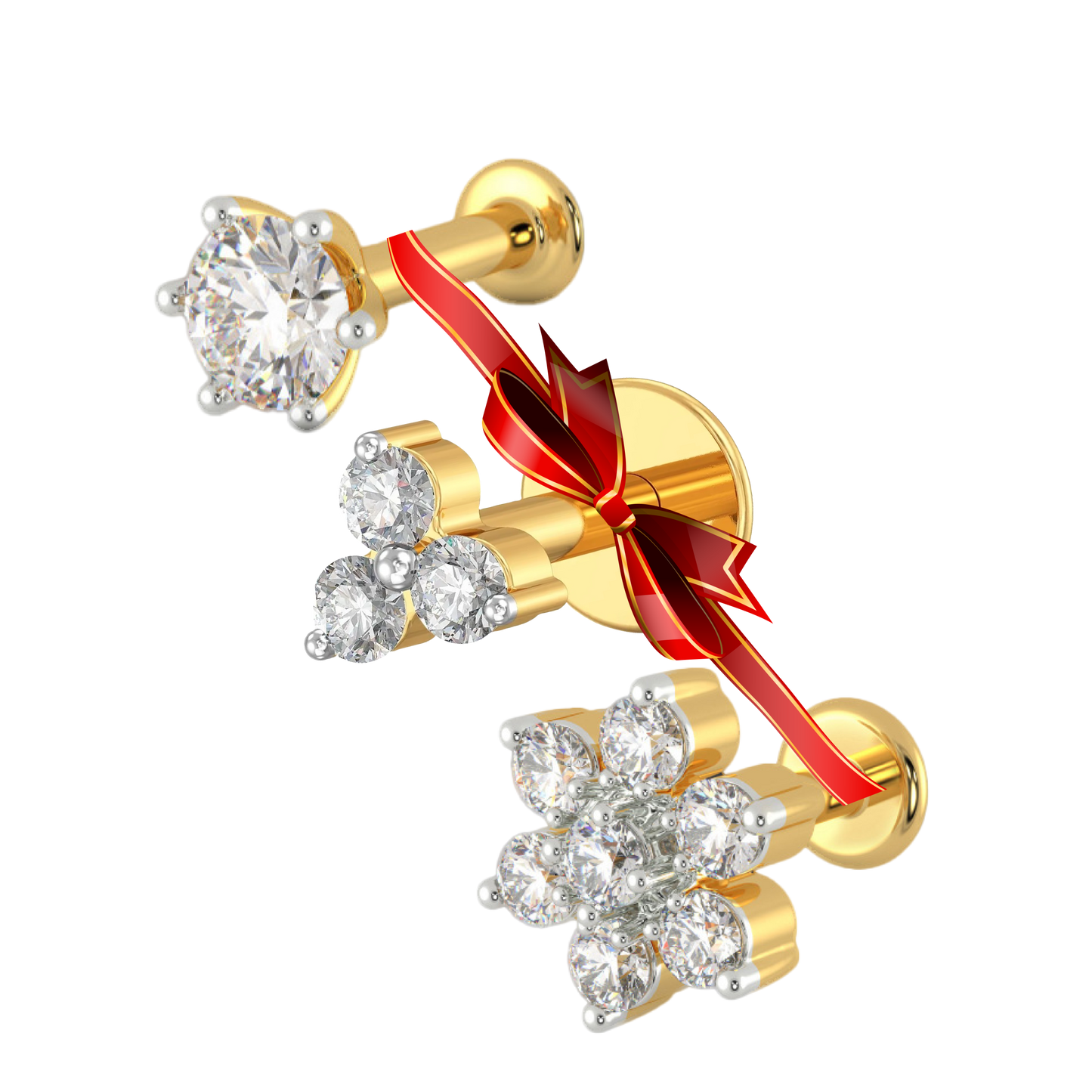 Best Package 1+3+7 Stone (3pc) image 0