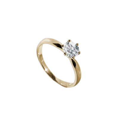 Love Crystal Woman Finger Ring image 0