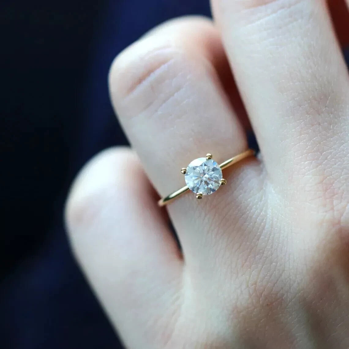 Love Crystal Woman Finger Ring image 4