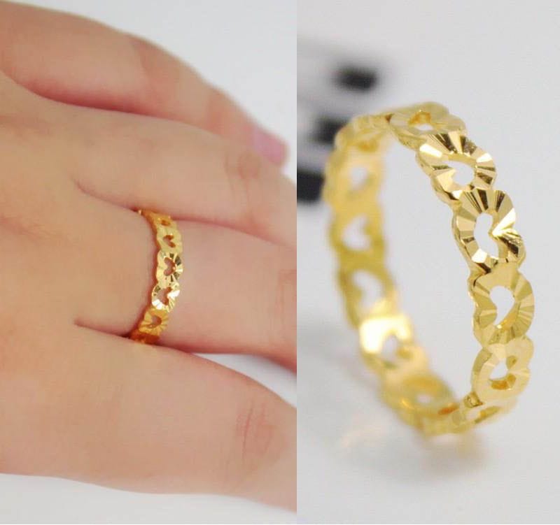 Love shape Finger Ring-R5 image 2