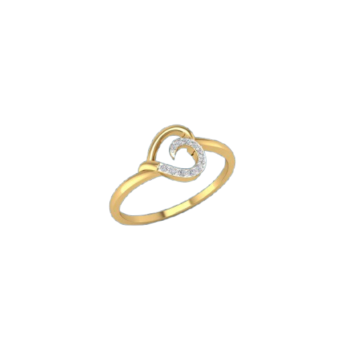 LOVE SHAPE DIAMOND RING image 0