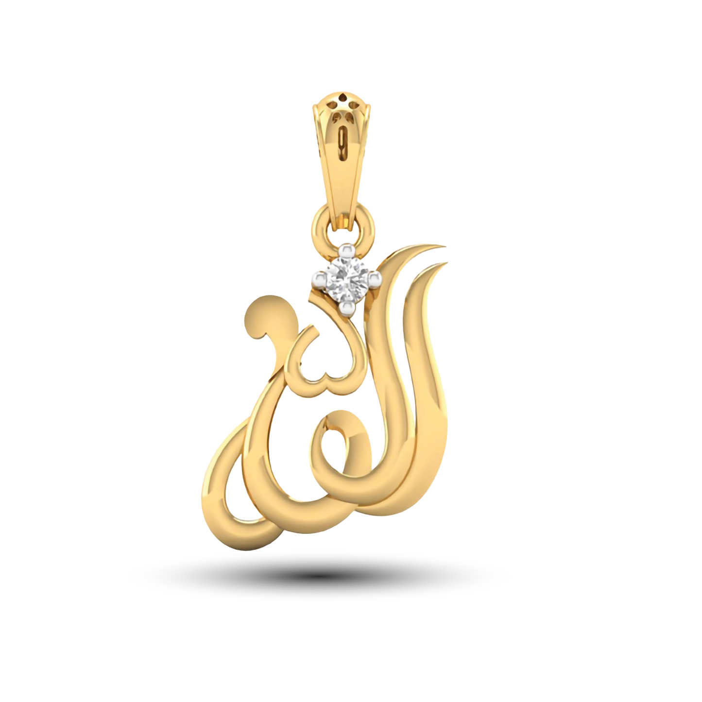 DIAMOND RRLIGIOUS LOCKET image 0