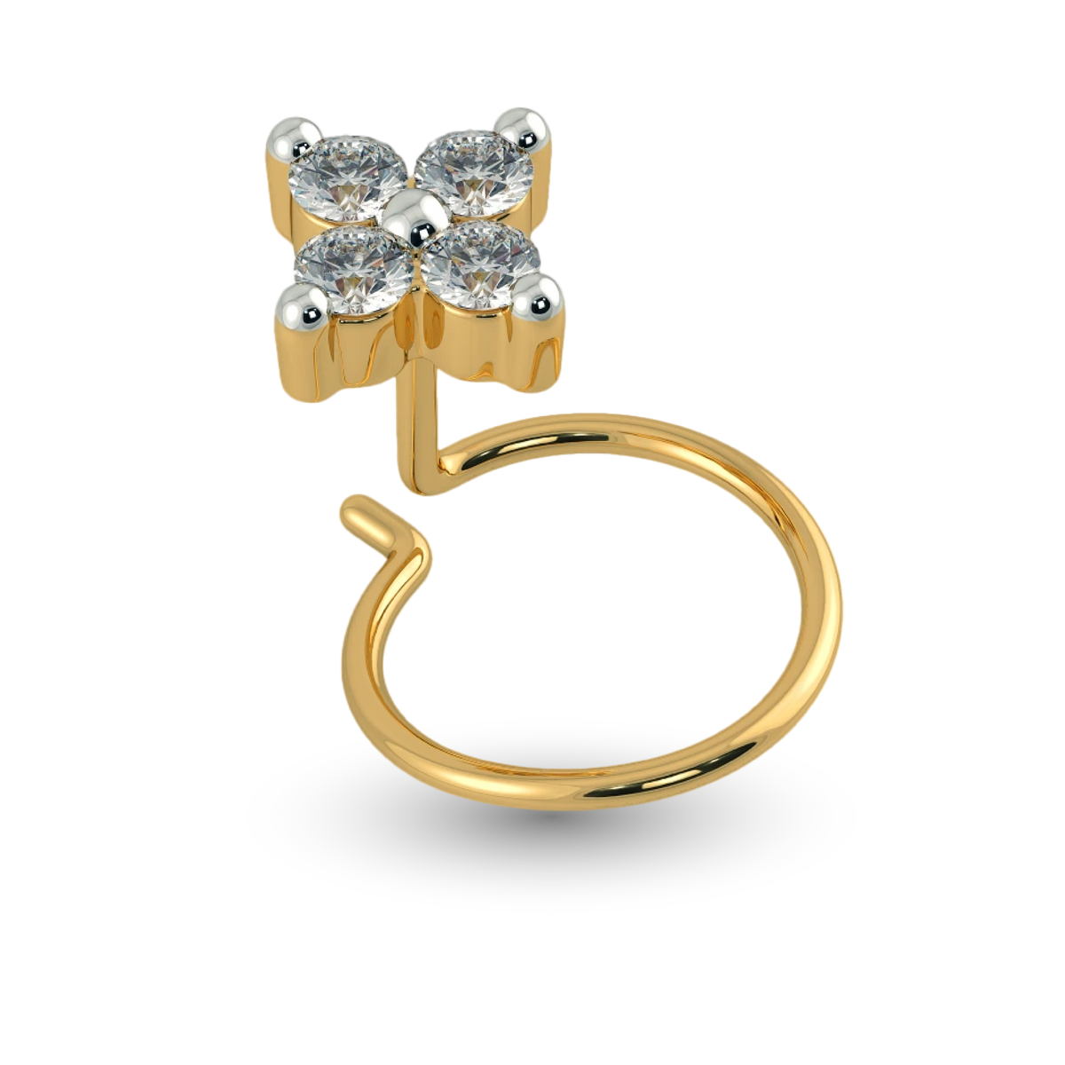 The Arbutus Nose Pin Round 4 stone image 0