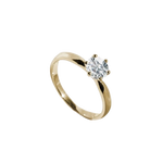 Love Crystal Woman Finger Ring image 0