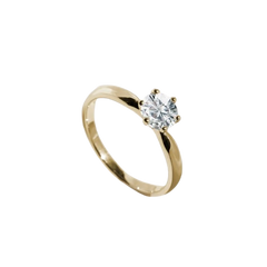 Love Crystal Woman Finger Ring image 0
