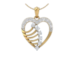 Diamond Love Shape LOCKET image 0