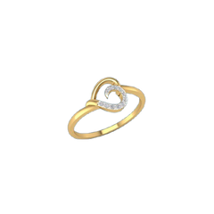 LOVE SHAPE DIAMOND RING image 0