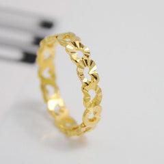 Love shape Finger Ring-R5 image 0