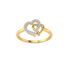 Love Shape DIAMOND RING image 0